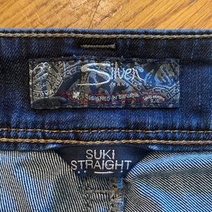 Silver Suki straight jeans